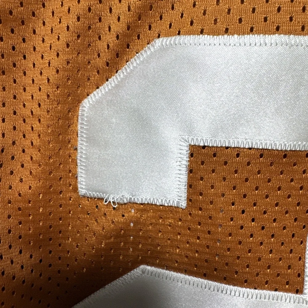 VTG Texas Longhorns Nike Earl Campbell Jersey Youth Size Small Grunge Distressed